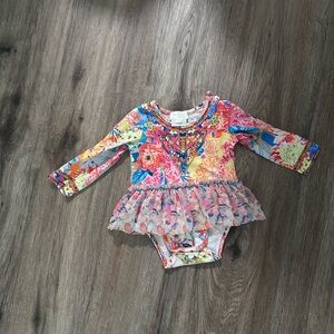 Camilla Multicolor Floral Bodysuit